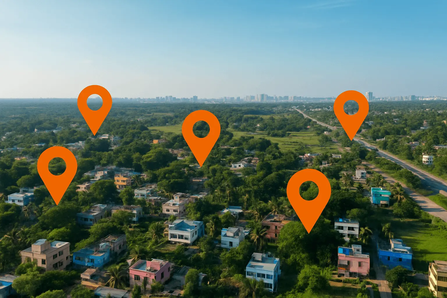 Kolkata’s expanding suburbs