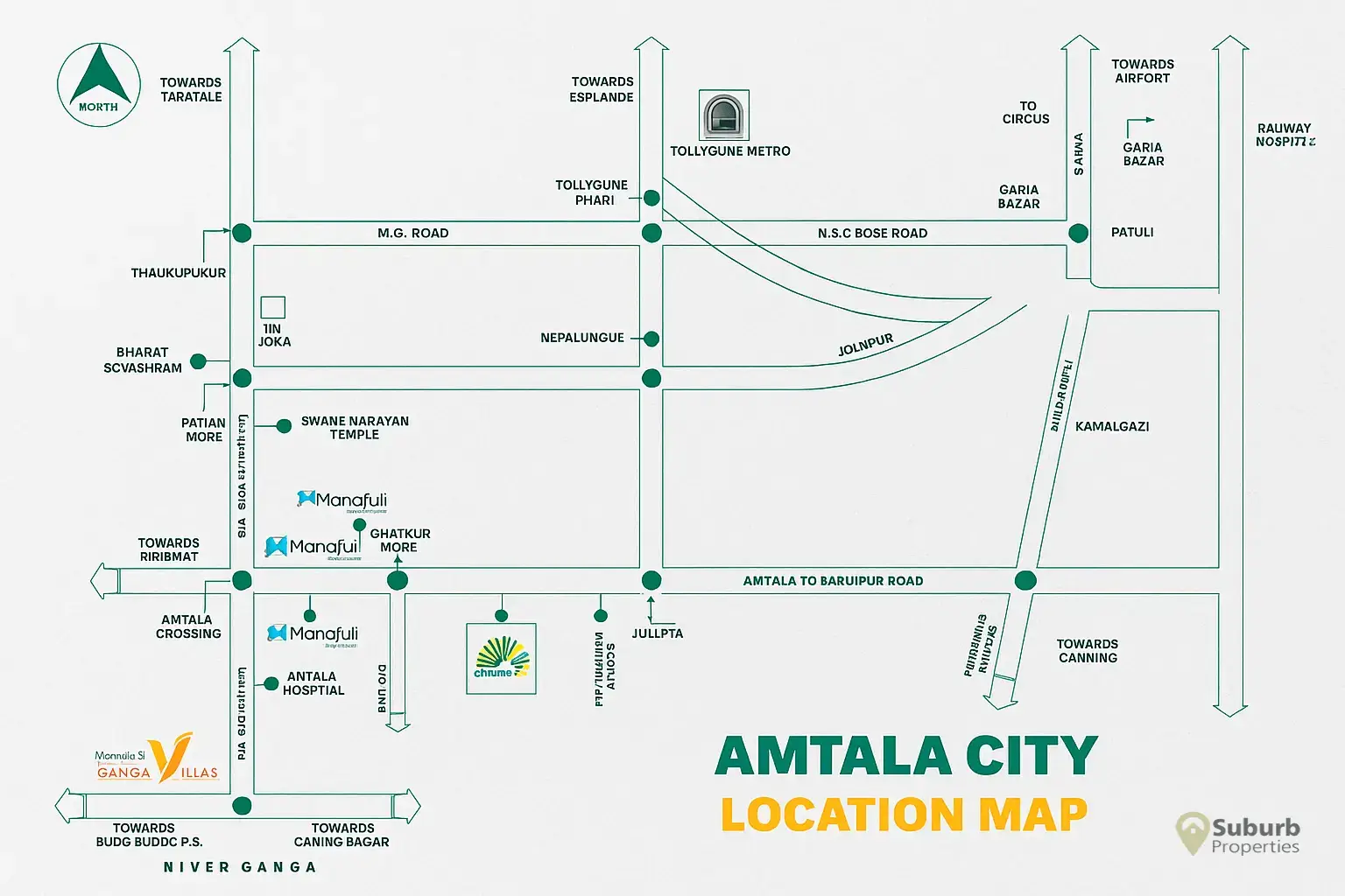 Amtala City Aerial View